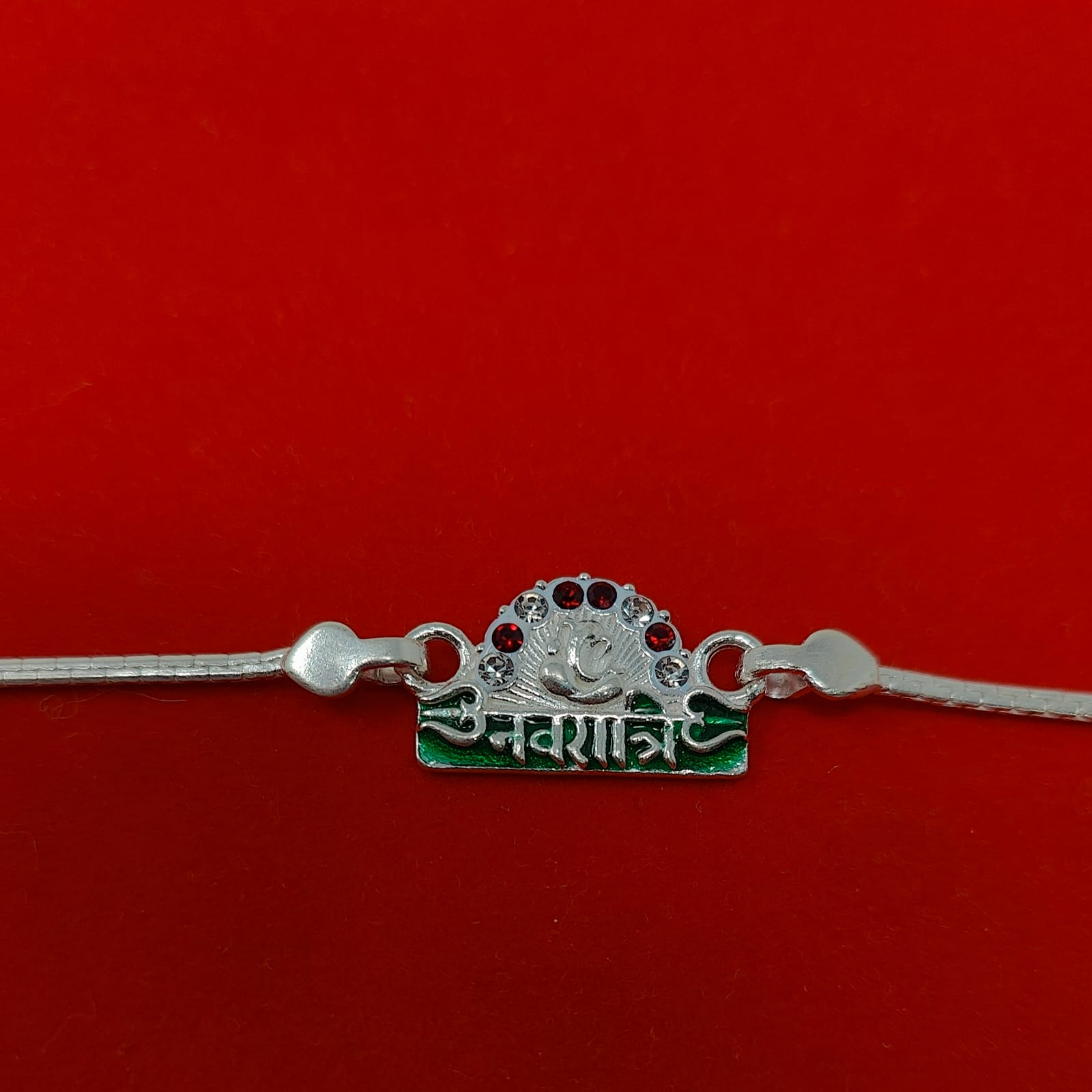 iconic silver rakhi